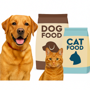 DOG AND CAT FOOD