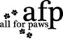 all-for-paws logo detail